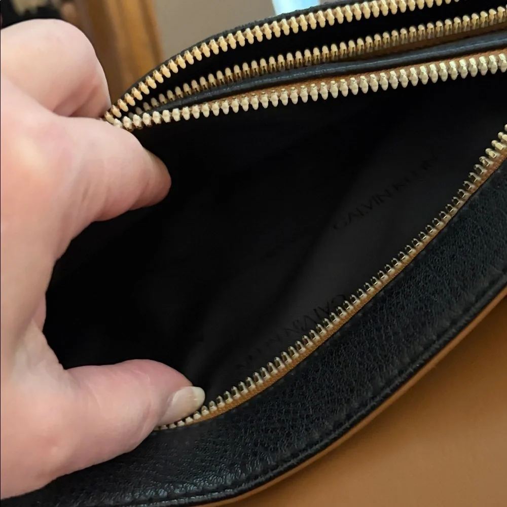 Calvin Klein Collection this leather